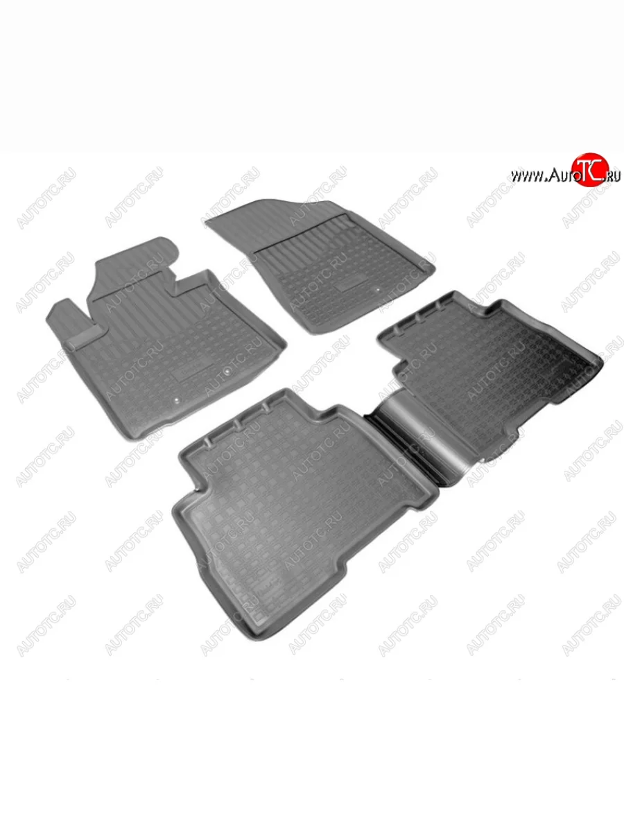 Комплект ковриков в салон Norplast Unidec KIA Sorento XM рестайлинг (2012-2015) (Цвет: черный)  в Керчи Республика Крым