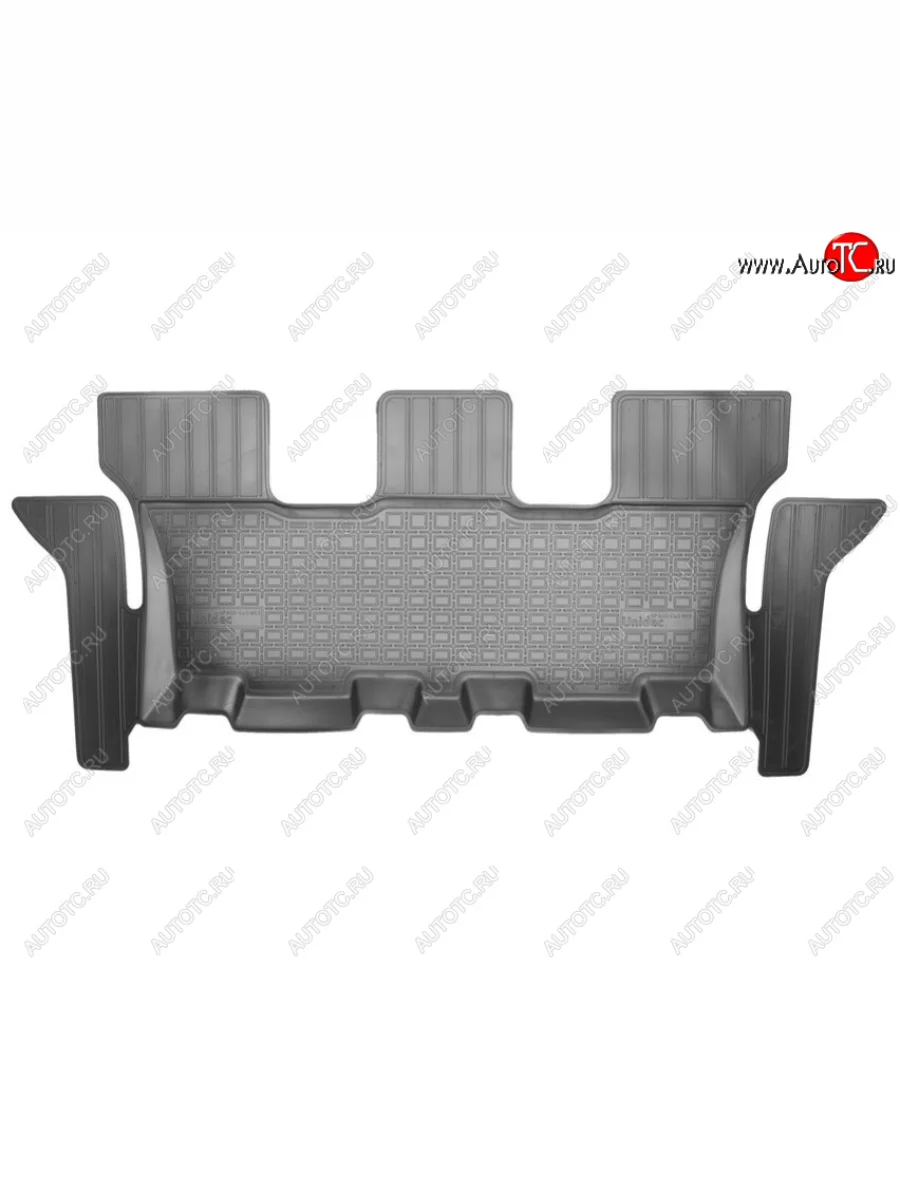 Коврик в салон для третьего ряда Norplast Unidec (3-ий ряд) KIA Sorento UM/Prime дорестайлинг (2014-2018) (Цвет: черный)  в Керчи Республика Крым