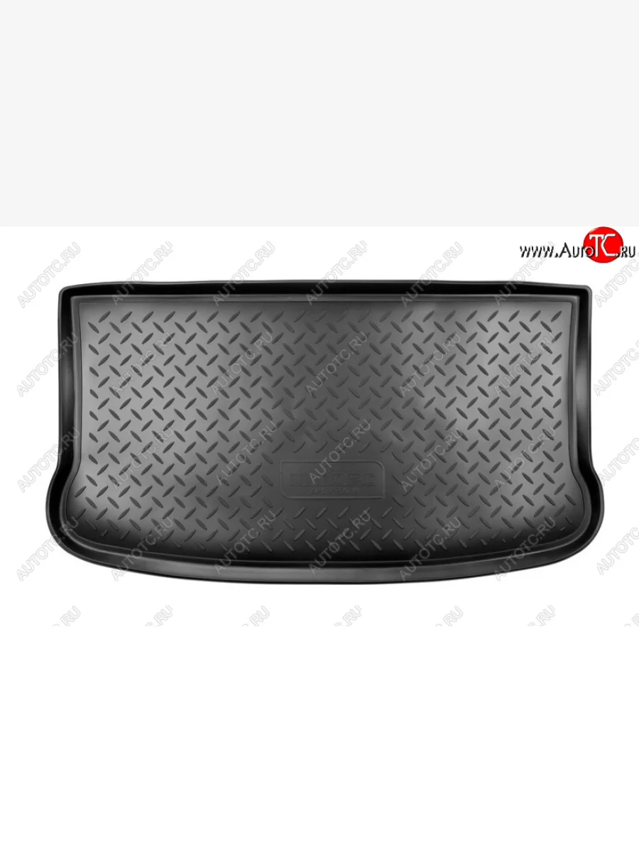 Коврик в багажник Norplast Unidec Mitsubishi Colt Z20, Z30 хэтчбэк 3 дв. рестайлинг (2008-2012) (Цвет: черный)  в Керчи Республика Крым
