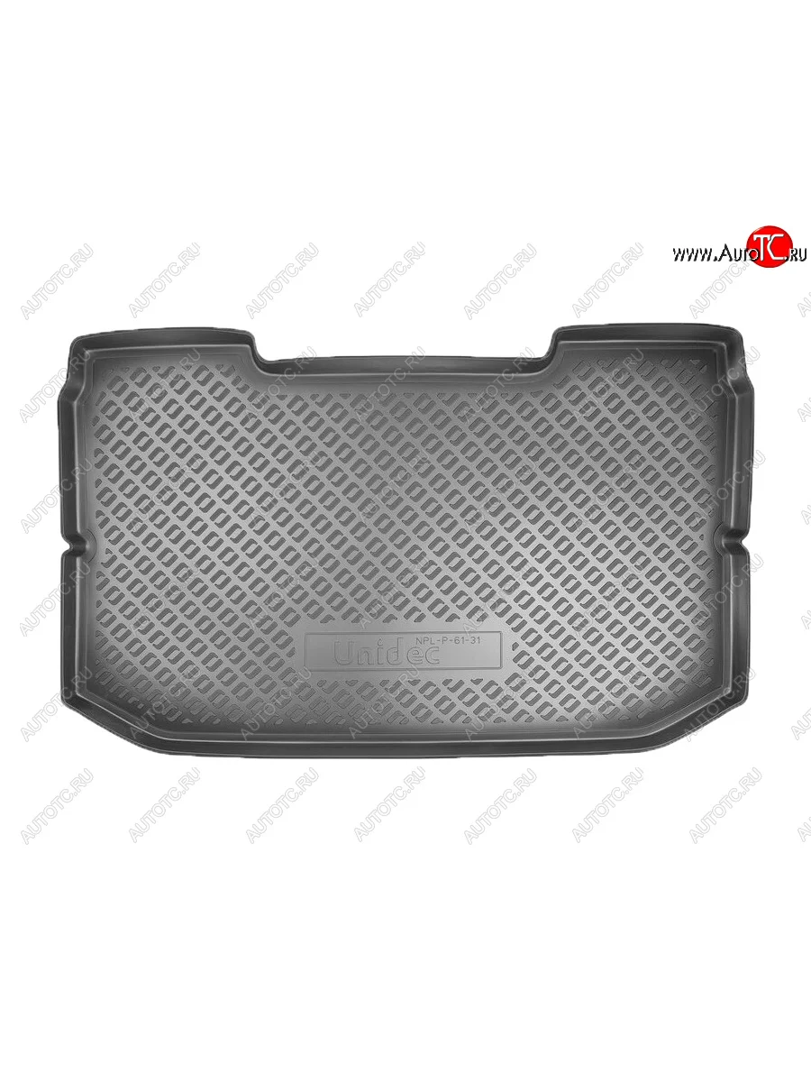Коврик в багажник Norplast Unidec Nissan Note 1 E11 дорестайлинг (2004-2008) (Цвет: черный)  в Перми Пермском крае