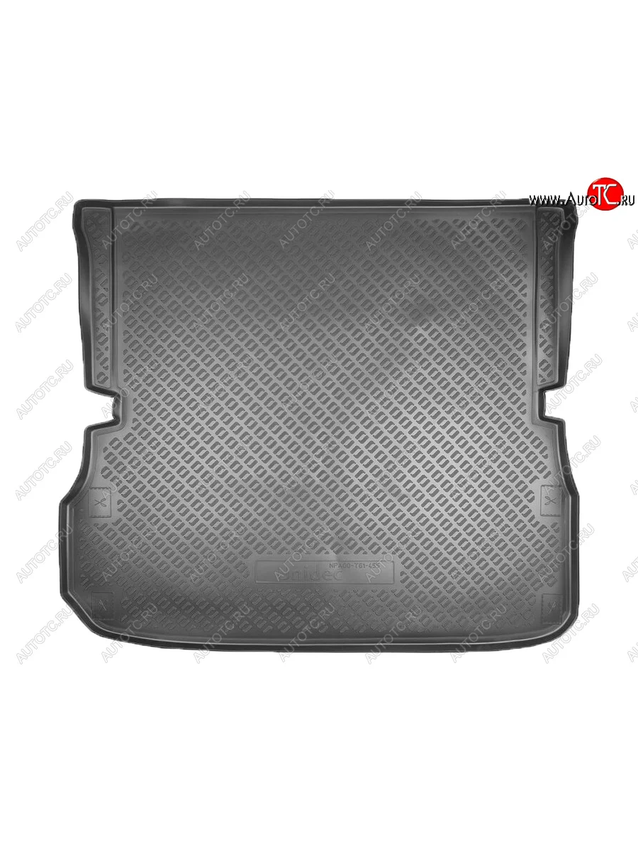 Коврик в багажник Norplast Unidec (сложенный 3-ий ряд)  Nissan Pathfinder (2012-2017) R52 (Цвет: черный)  в Самаре Самарской области