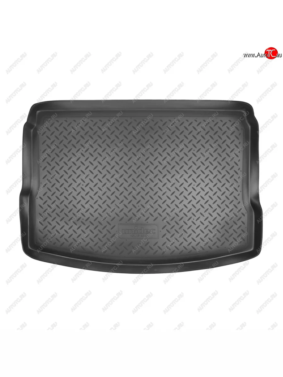 Коврик в багажник Norplast Unidec Nissan Qashqai 1 J10 дорестайлинг (2007-2010) (Чёрный)  в Керчи Республика Крым