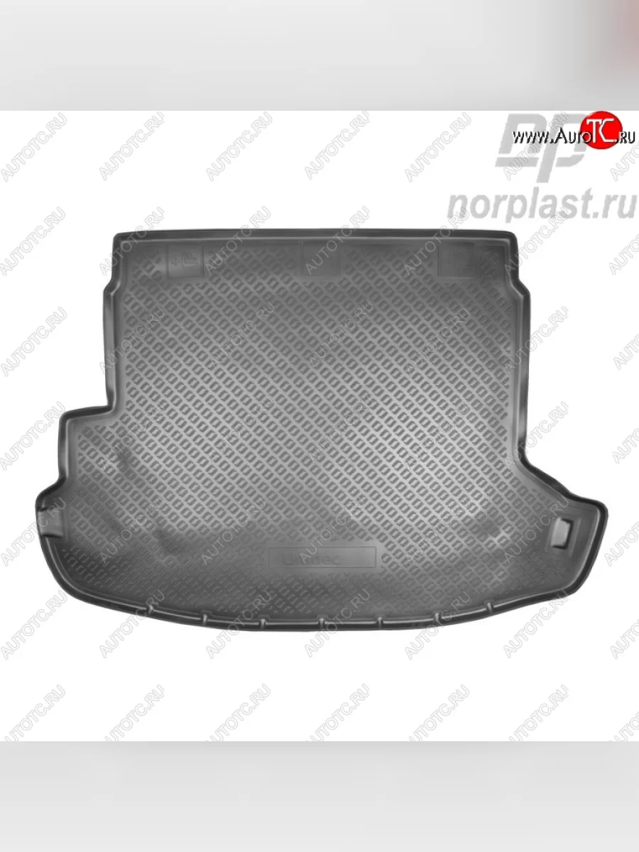Коврик в багажник Norplast Unidec Nissan X-trail 2 T31 дорестайлинг (2007-2011) (Цвет: черный)  в Самаре Самарской области
