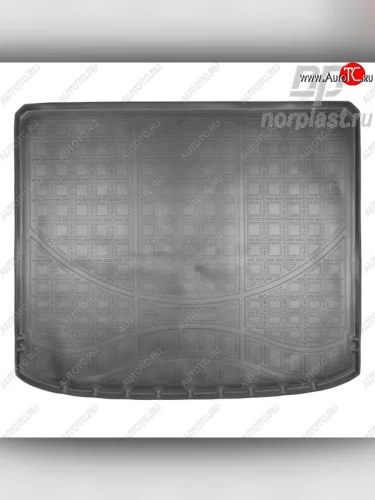 Коврик в багажник Norplas (без органайзера)t (Цвет: черный) Nissan X-trail 2 T31 рестайлинг (2010-2015)