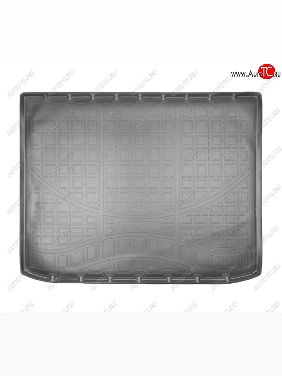 Коврик в багажник Norplast Unidec (5, 7 мест, сложенный 3 ряд ) Opel Zafira С дорестайлинг (2011-2016) (Цвет: черный)  в Перми Пермском крае