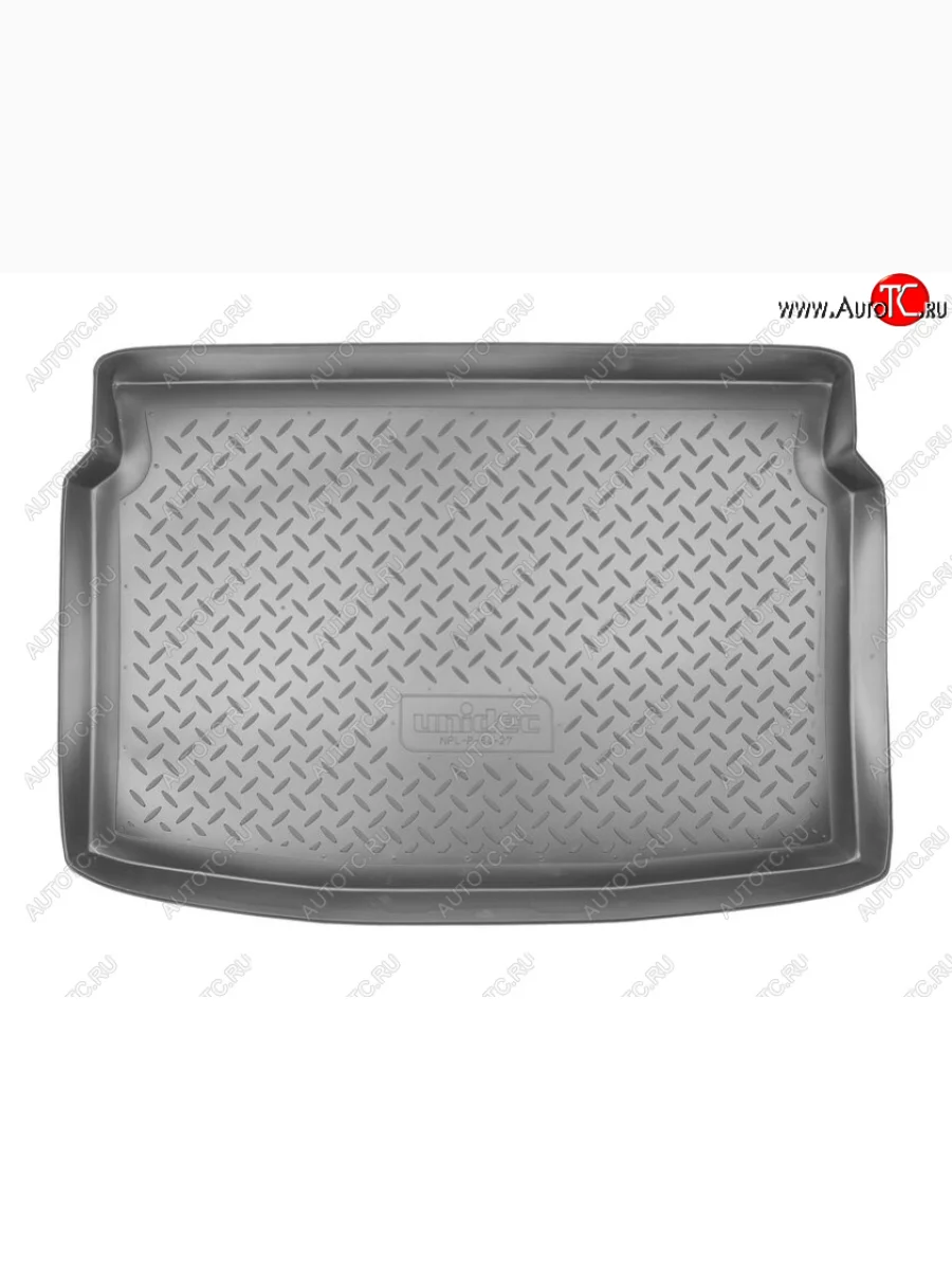 Коврик в багажник Norplast Unidec Peugeot 207 WC хэтчбэк 5 дв. дорестайлинг (2006-2009) (Цвет: черный)  с доставкой в г. Пермь