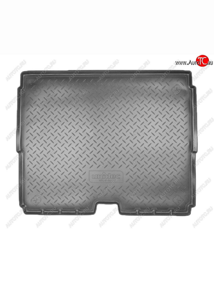 Коврик в багажник Norplast Unidec Peugeot 3008 рестайлинг (2013-2017) (Цвет: черный)  в Воронеже Воронежской области