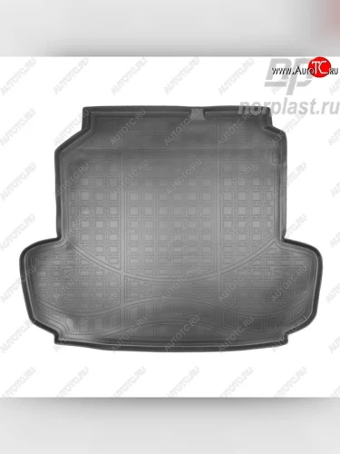 Коврик в багажник Unidec (седан) (Чёрный) Peugeot 408  дорестайлинг (2010-2017)