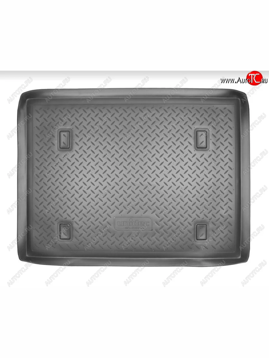 Коврик в багажник Norplast Unidec Renault Kangoo KC рестайлинг (2003-2007) (Цвет: черный)  в Керчи Республика Крым