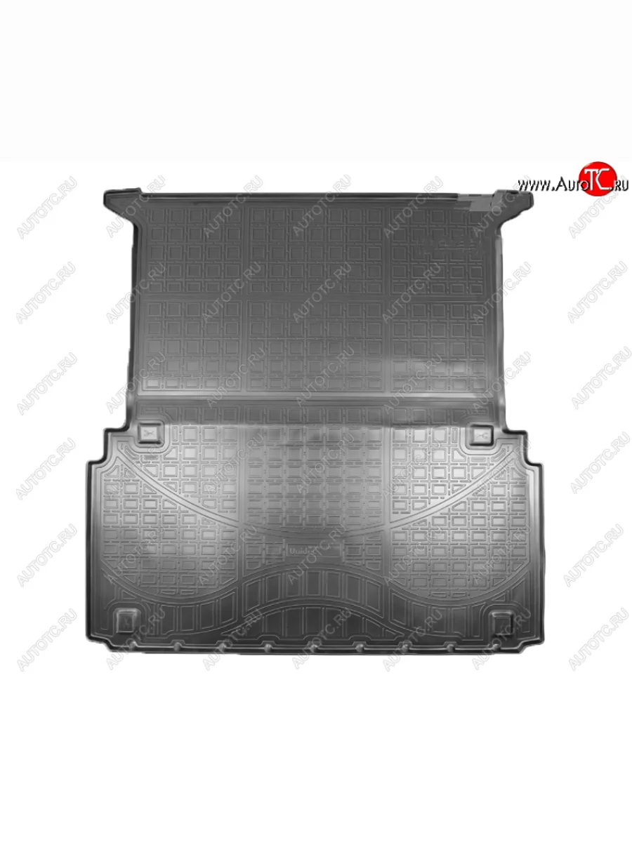 Коврик в багажник Norplast Unidec (грузовой) Renault Kangoo KW0 рестайлинг (2013-2016) (Цвет: черный)  с доставкой в г. Керчь