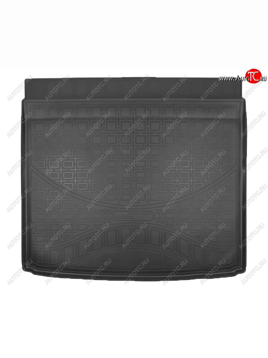 Коврик в багажник Norplast Unidec (2AWD) Renault Kaptur дорестайлинг (2016-2020) (Цвет: черный)  в Перми Пермском крае