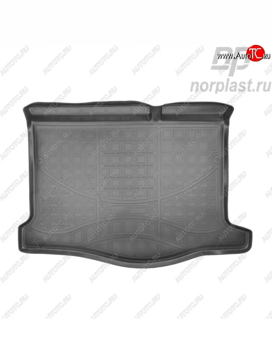 Коврик в багажник Norplast Unidec Renault Sandero 2 дорестайлинг (2014-2018) (Цвет: черный)  в Керчи Республика Крым