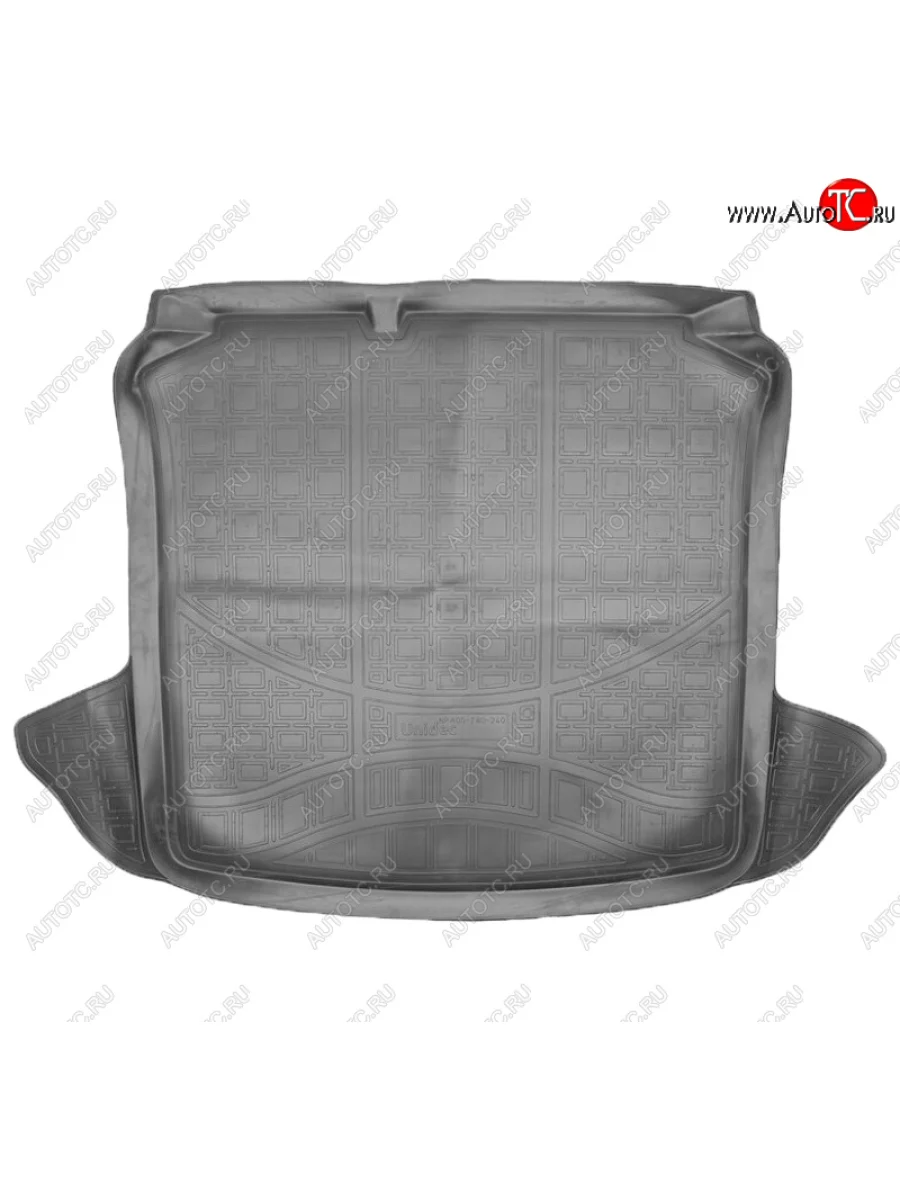 Коврик в багажник Norplast Unidec Seat Ibiza 6J хэтчбэк 5 дв. доресталийнг (2008-2012) (Цвет: черный)  в Воронеже Воронежской области