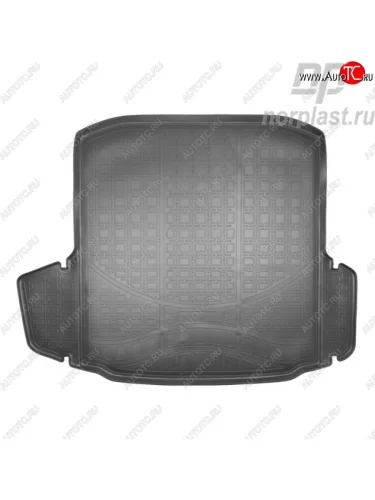 Коврик в багажник Norplast Unidec (Цвет: черный) Skoda Octavia A7 дорестайлинг лифтбэк (2012-2017)