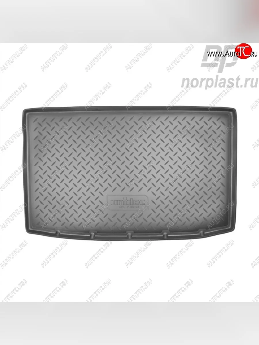 Коврик в багажник Norplast Unidec Suzuki SX4 GYA,GYB  рестайлинг, хэтчбэк (2010-2016) (Цвет: черный)  в Самаре Самарской области