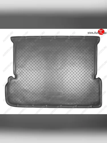 Коврик в багажник Norplast Unidec (7 мест) (Цвет: черный) Toyota Land Cruiser Prado J150 1-ый рестайлинг (2013-2017)