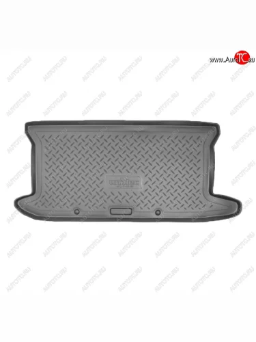 Коврик в багажник Norplast Unidec (Цвет: черный) Toyota Yaris  XP90 (2005-2010) дорестайлинг, хэтчбэк 3 дв., дорестайлинг, хэтчбэк 5 дв., рестайлинг, хэтчбэк 3 дв., рестайлинг, хэтчбэк 5 дв.