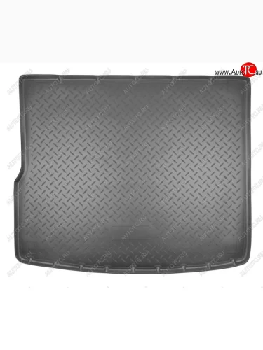 Коврик в багажник Norplast Unidec (4-х зонный климат контроль) (Цвет: черный) Volkswagen Touareg 2 NF дорестайлинг (2010-2014)