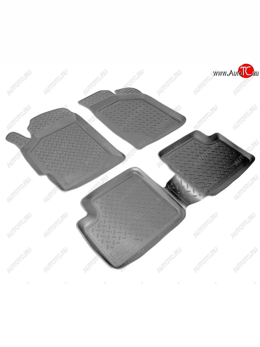 Комплект ковриков в салон Norplast Unidec KIA Spectra (2000-2009) (Цвет: черный)  в Перми Пермском крае