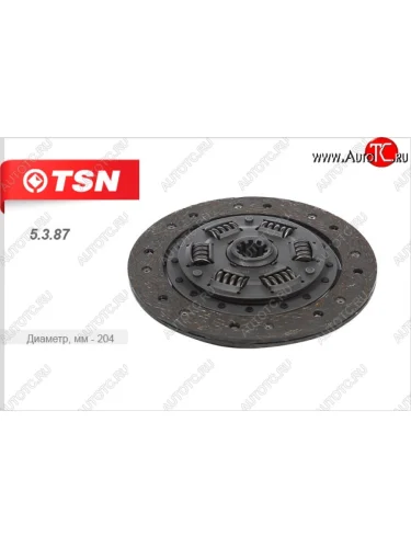 Диск сцепления TSN Москвич 412 (1967-1992)