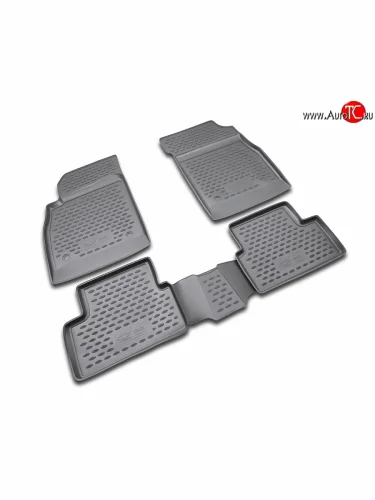 Коврики в салон Element 4 шт. (полиуретан) Chevrolet Cruze ( J300,  J305,  J308) (2009-2015) седан дорестайлинг, хэтчбек дорестайлинг, седан рестайлинг, универсал рестайлинг, хэтчбек рестайлинг