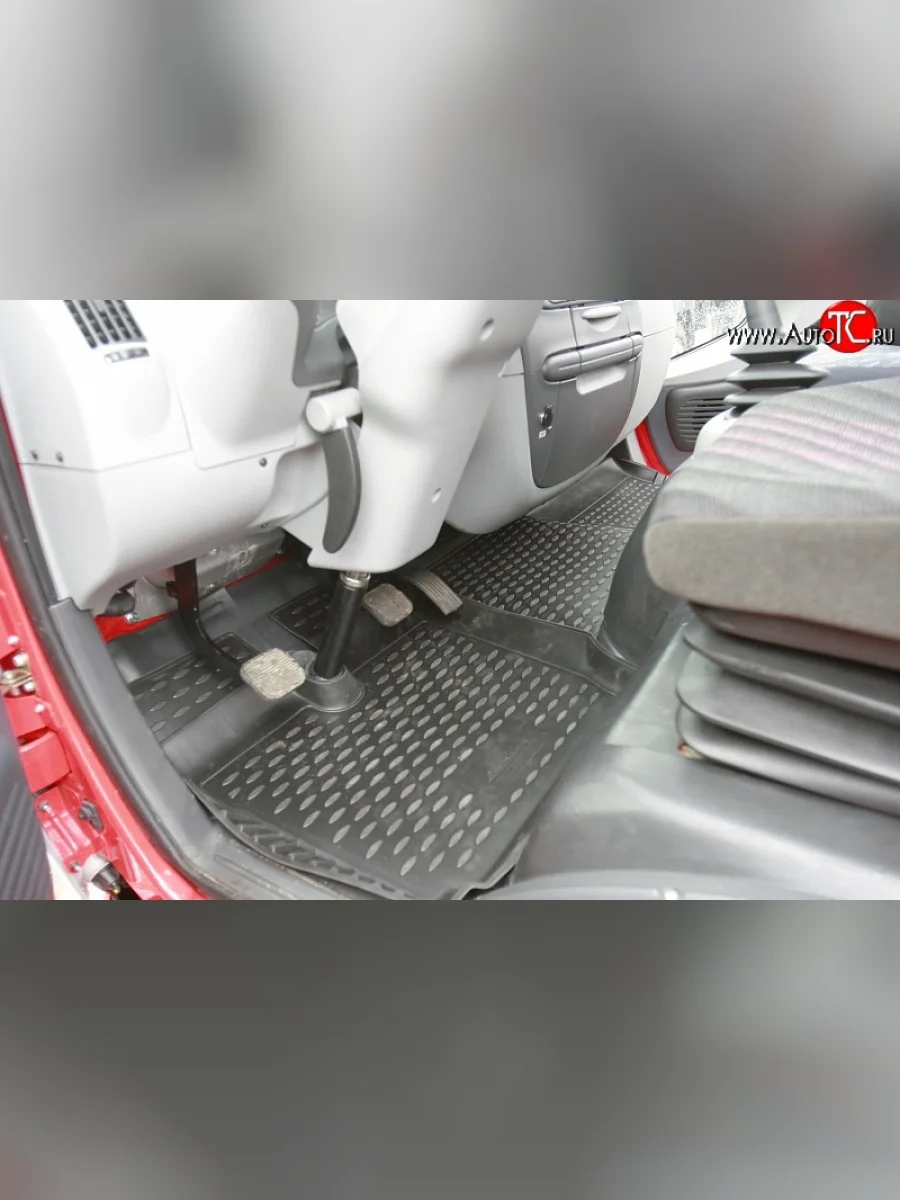 Коврики в салон Element 2 шт. (полиуретан)  Avia D120 (2010-2014)  в Самаре Самарской области