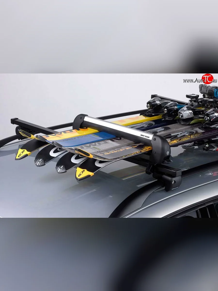 Комплект креплений для 4 пар лыж или 2 сноубордов MontBlanc McKinley Suzuki Swift ZC72S дорестайлинг, хэтчбэк 5 дв. (2010-2013)  в Самаре Самарской области