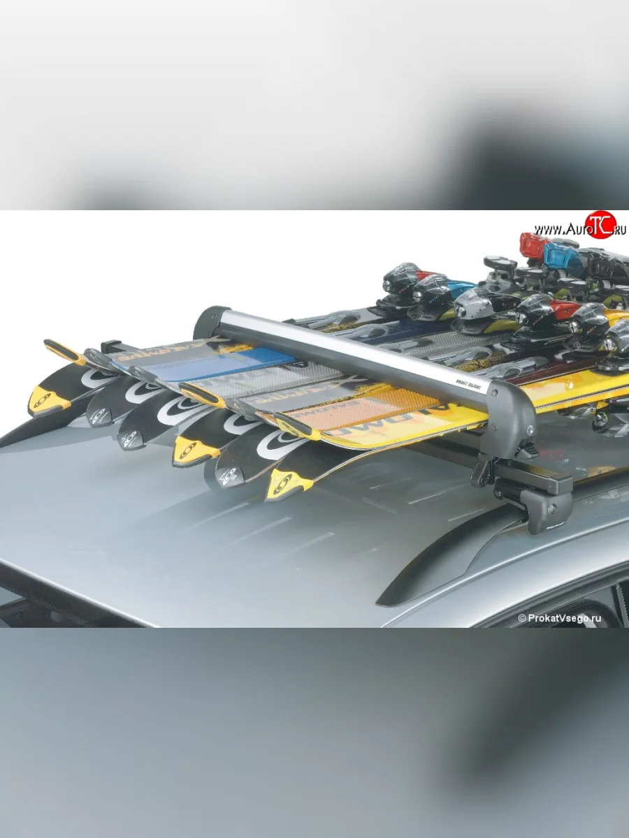 Комплект креплений для 6 пар лыж или 4 сноубордов MontBlanc Everest Geely GC9 (2015-2019)  в Перми Пермском крае