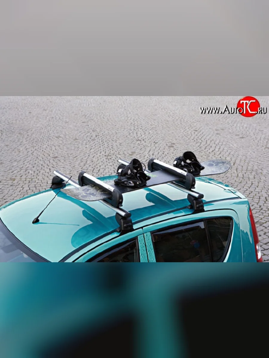 Комплект креплений для 3 пар лыж или 2 сноубордов MontBlanc Zermatt 535 Seat Toledo Mk3 хэтчбэк (2004-2009)  в Перми Пермском крае