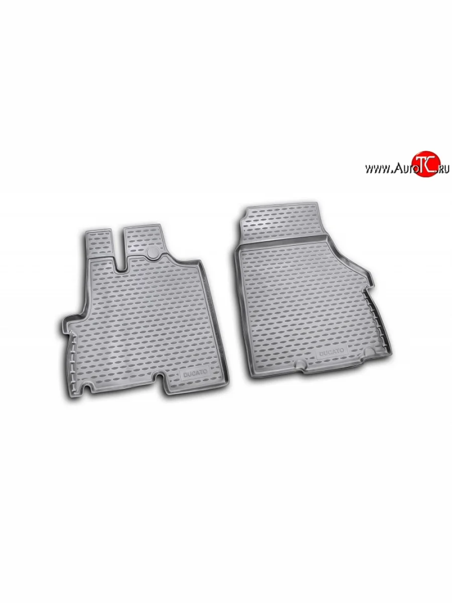 Коврики в салон Element 2 шт. (полиуретан) Fiat Ducato 250 (2006-2014)  в Керчи Республика Крым