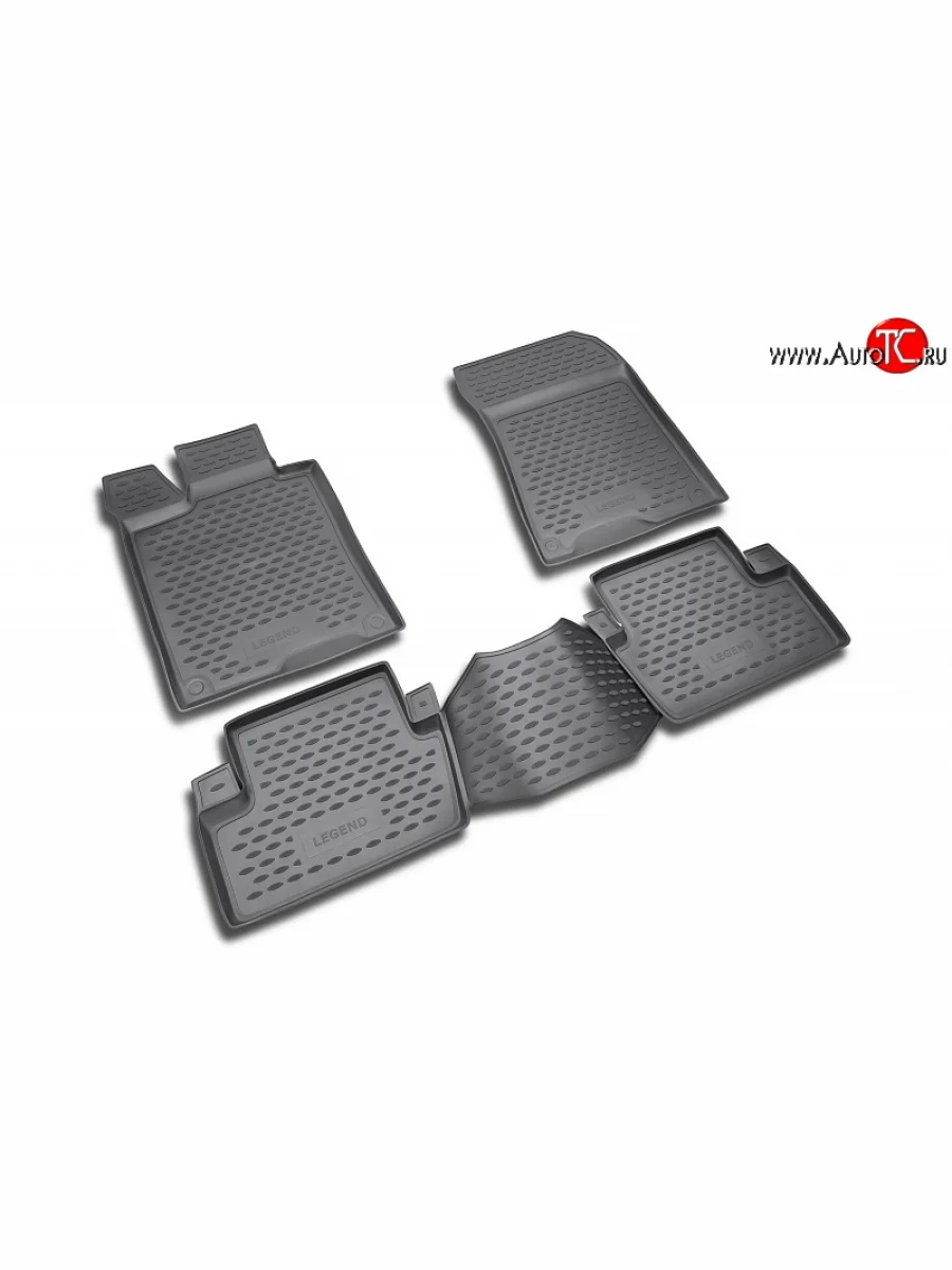 Коврики в салон Element 4 шт. (полиуретан)  Honda Legend (2004-2012) 4 KB1  в Самаре Самарской области