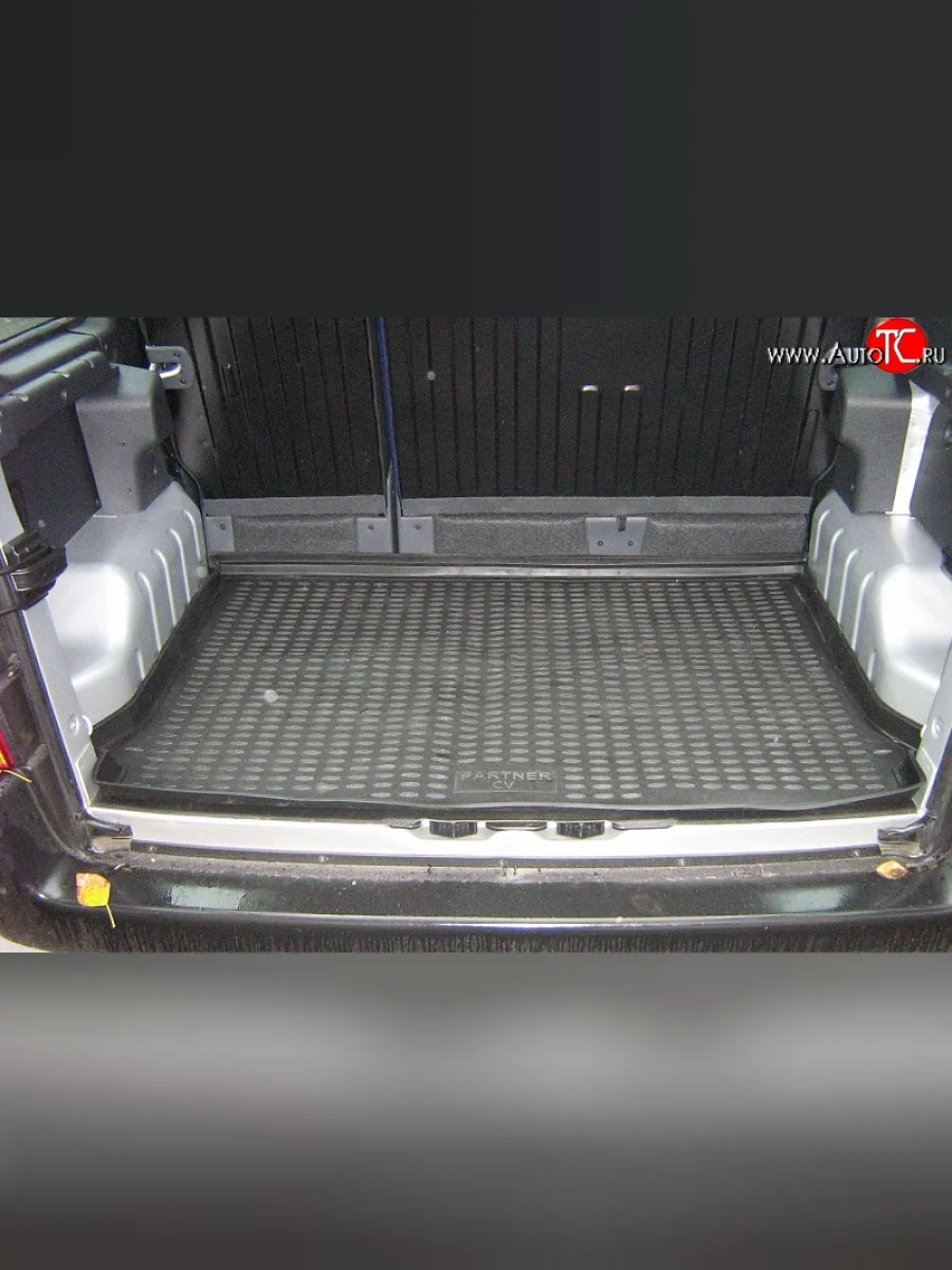 Коврик в багажник Element (полиуретан) (CV)  Peugeot Partner (2002-2008) M49/M59  в Керчи Республика Крым