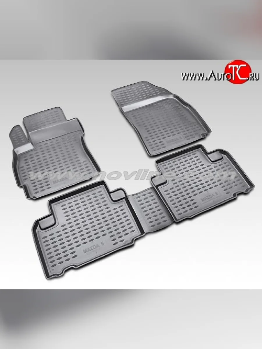 Коврики в салон Element 4 шт. (полиуретан) Mazda 5 (2005-2010)  в Керчи Республика Крым