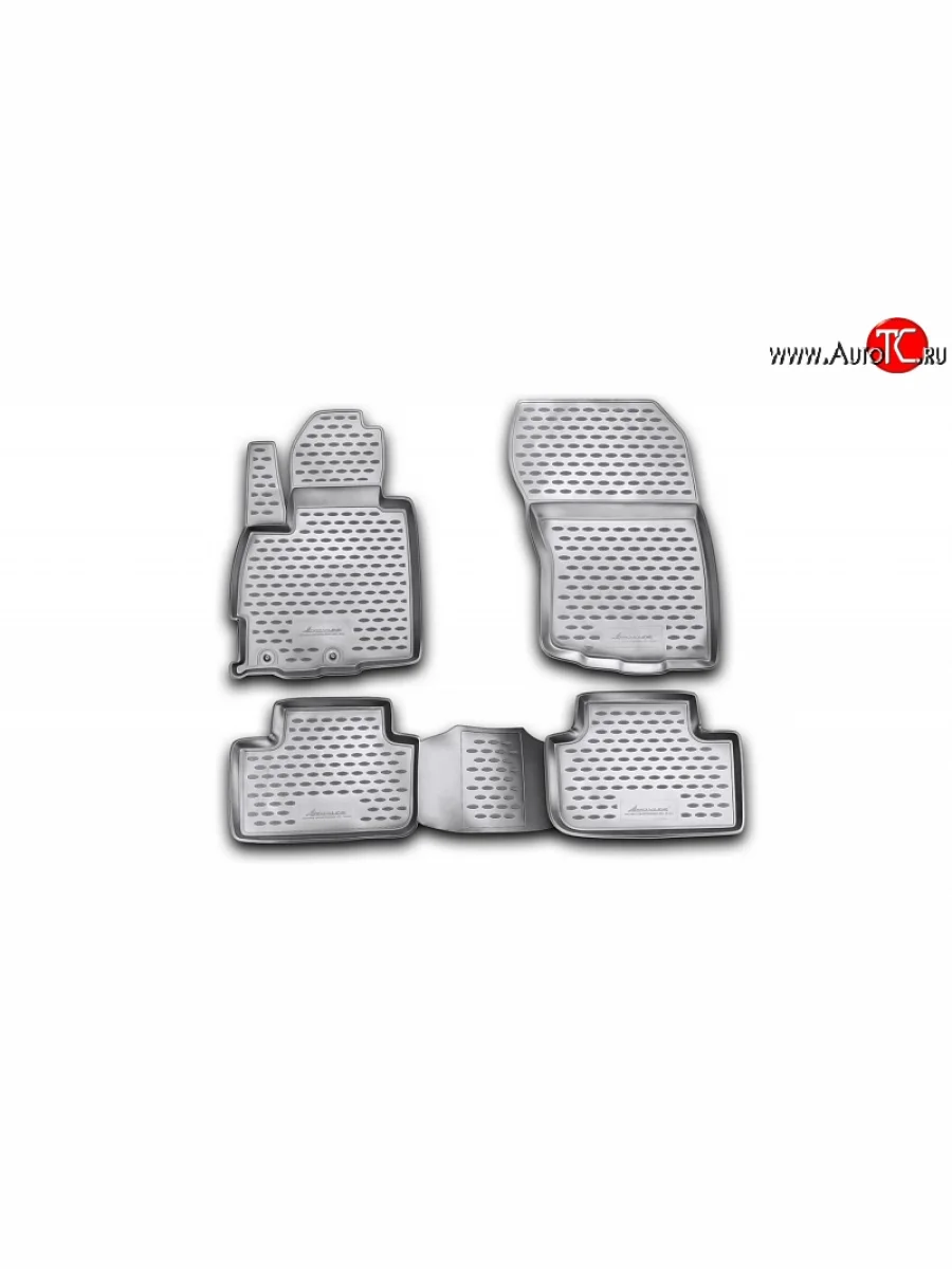 Коврики в салон Element 4 шт. (полиуретан) Mitsubishi ASX дорестайлинг (2010-2012)  в Самаре Самарской области