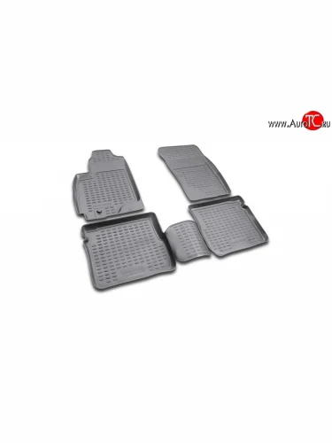 Коврики в салон Element 4 шт. (полиуретан) Mitsubishi Outlander  CU (2003-2009)