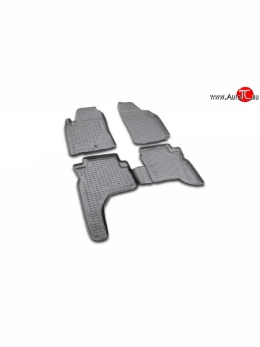 Коврики в салон Element 4 шт. (полиуретан) Mitsubishi Pajero Sport  PA (1996-2008) дорестайлинг, рестайлинг