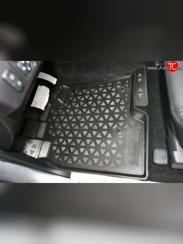 Коврики в салон Element 4 шт. (полиуретан) Mitsubishi Pajero 4 V90 дорестайлинг (2006-2011)