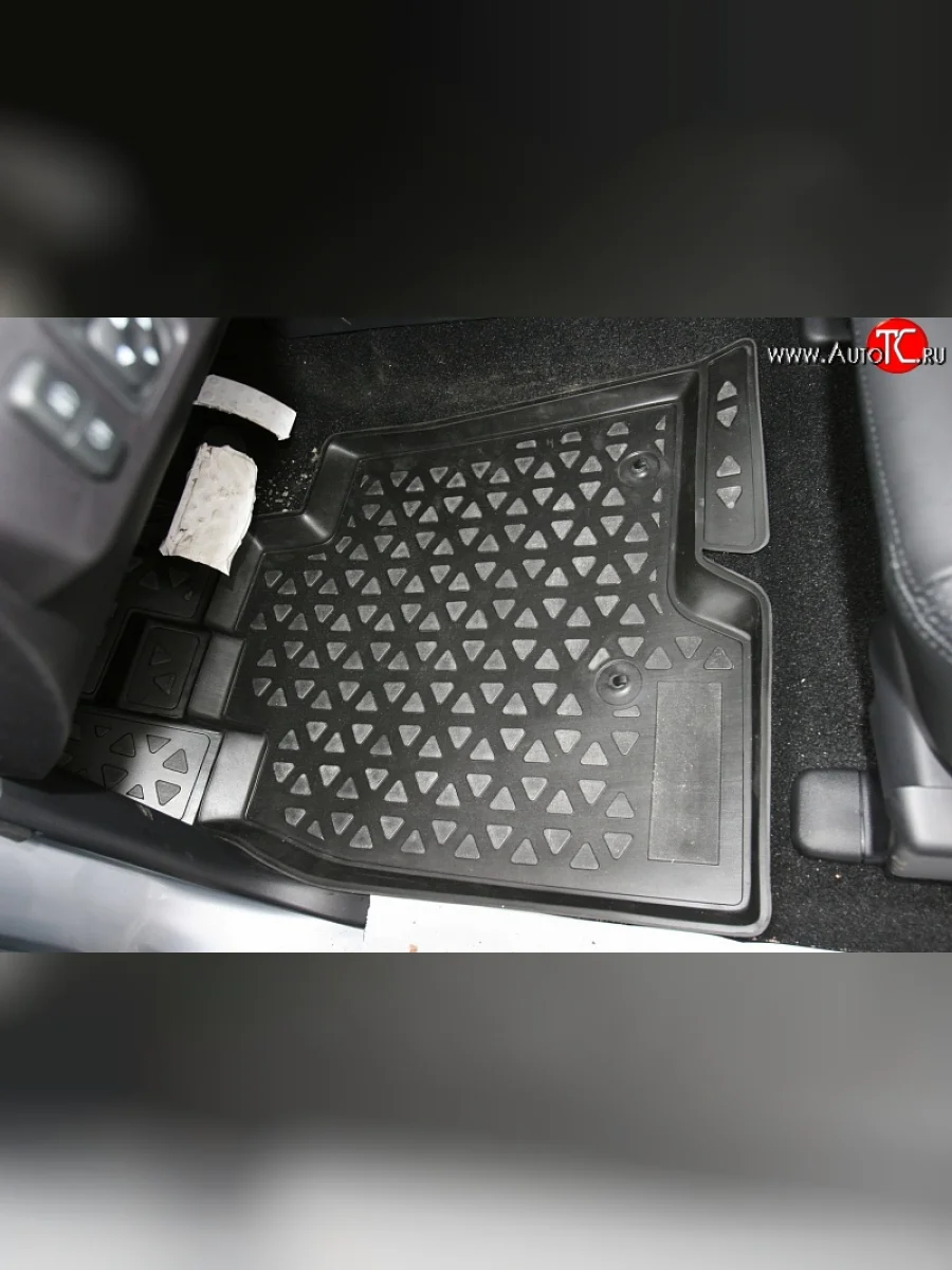 Коврики в салон Element 4 шт. (полиуретан)  Mitsubishi Pajero (2006-2015) 4 V90, 4 V80  в Керчи Республика Крым
