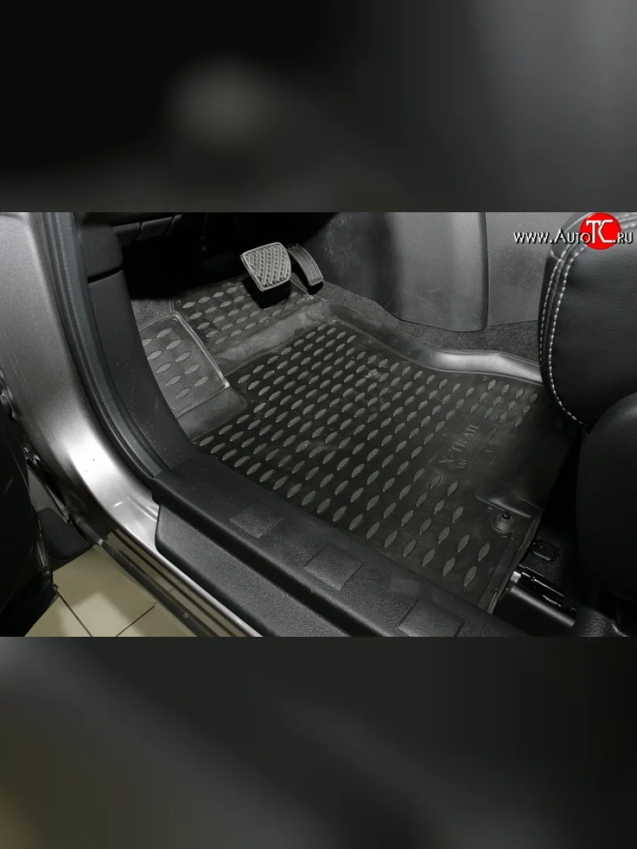 Коврики в салон Element 4 шт. (полиуретан) Nissan X-trail 2 T31 дорестайлинг (2007-2011)  в Перми Пермском крае