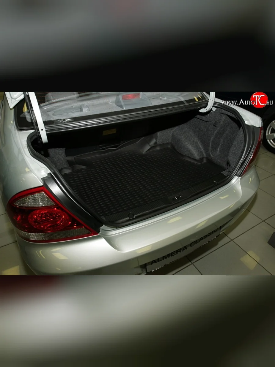 Коврик в багажник Element (полиуретан)  Nissan Almera Classic (2006-2013) B10  в Самаре Самарской области