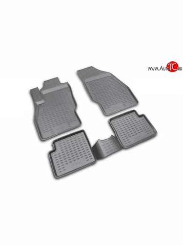 Коврики в салон Element 4 шт. (полиуретан) Opel Corsa D   дорестайлинг, хэтчбэк 5 дв. (2006-2010)