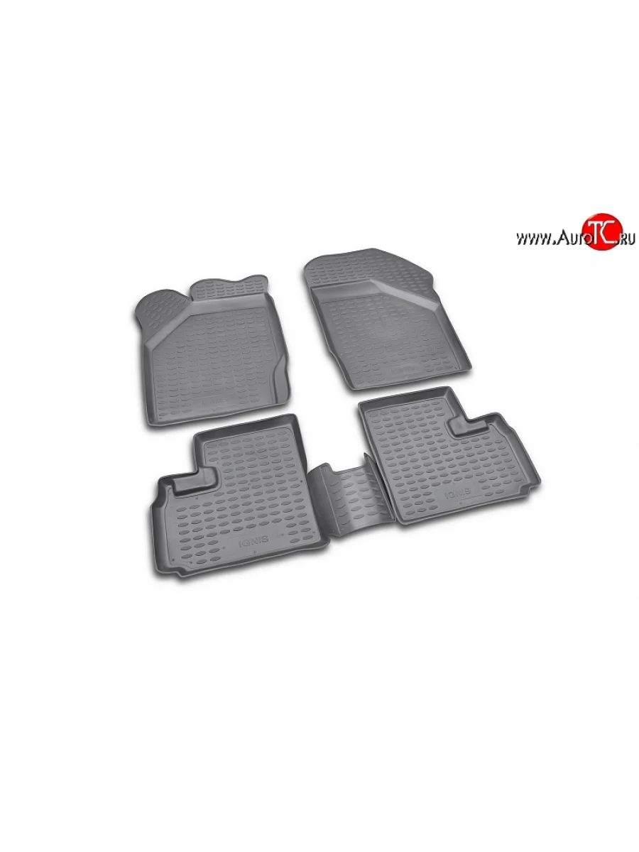 Коврики в салон Element 4 шт. (полиуретан)  Suzuki Ignis (2003-2008)  в Самаре Самарской области