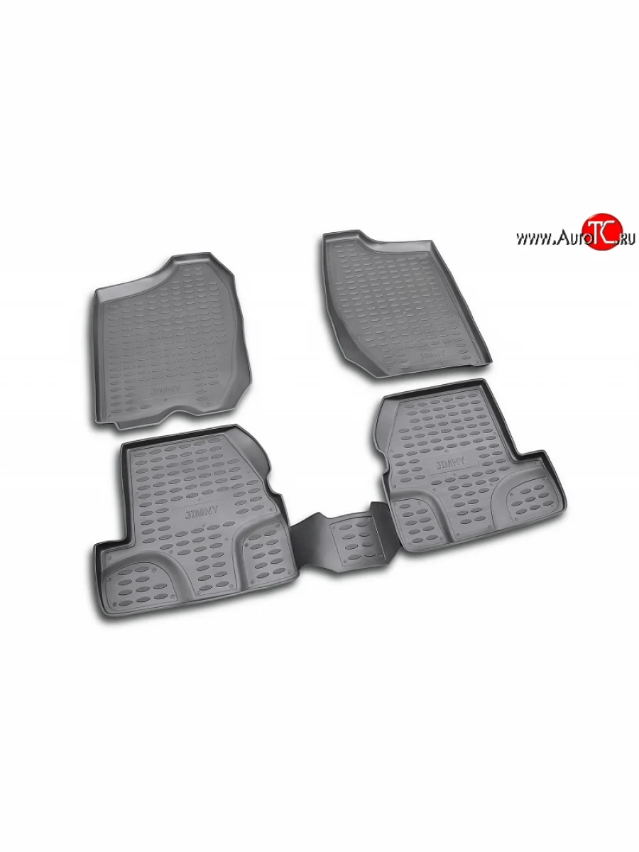 Коврики в салон Element 4 шт. (полиуретан) Suzuki Jimny JB23/JB43 дорестайлинг (1998-2001)  с доставкой в г. Керчь