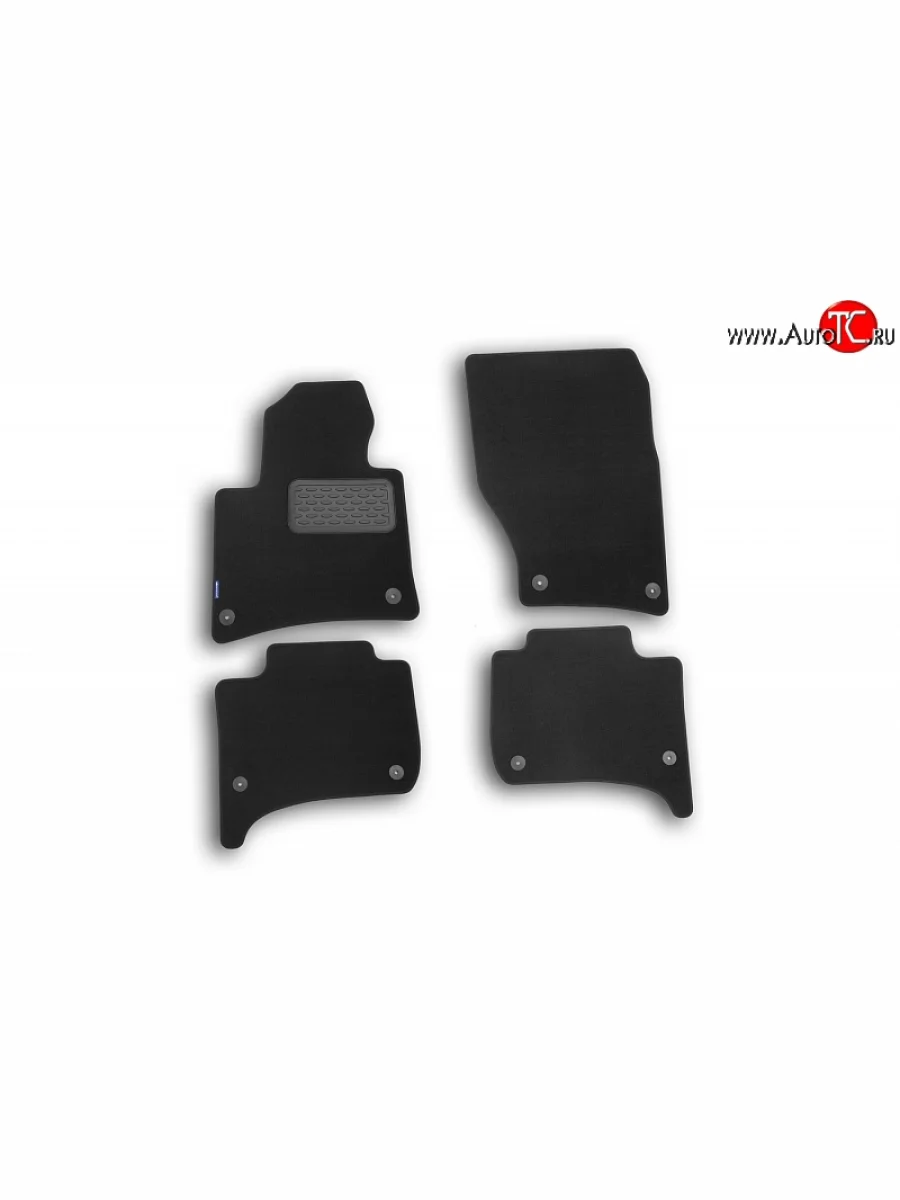 Коврики в салон Element 4 шт. (текстиль) Volkswagen Touareg 2 NF дорестайлинг (2010-2014)  с доставкой в г. Керчь