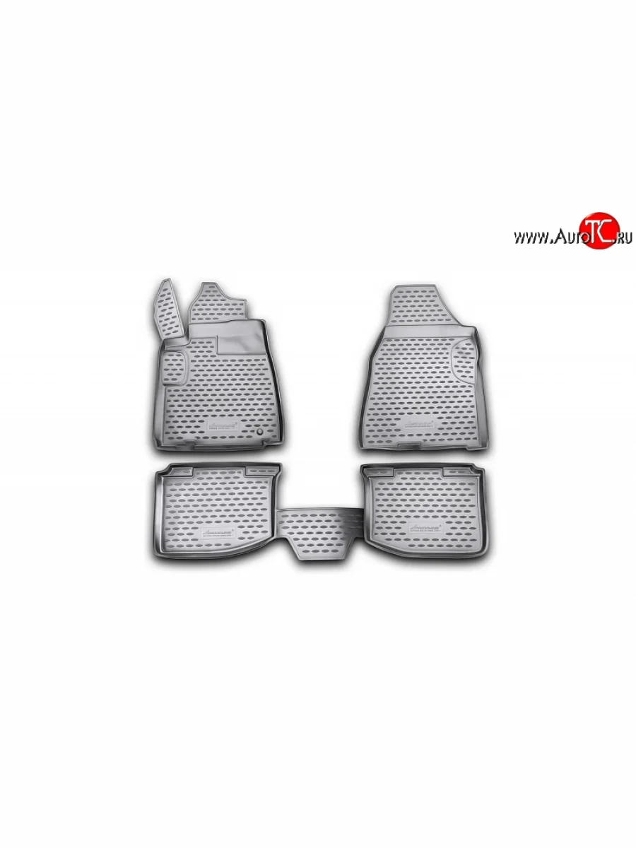 Коврики в салон Element 4 шт. (полиуретан) ГАЗ Волга Сайбер (2008-2010)  в Керчи Республика Крым
