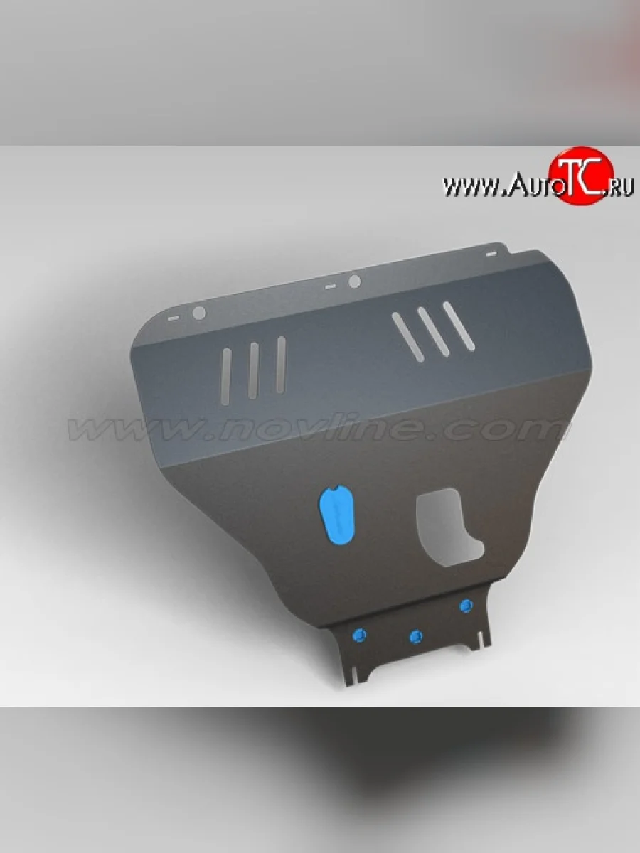 Защита картера двигателя Novline (1.4/1.6/1.8/2.0, МКПП/АКПП, 3 мм) Ford Focus 2 универсал рестайлинг (2007-2011)  с доставкой в г. Керчь