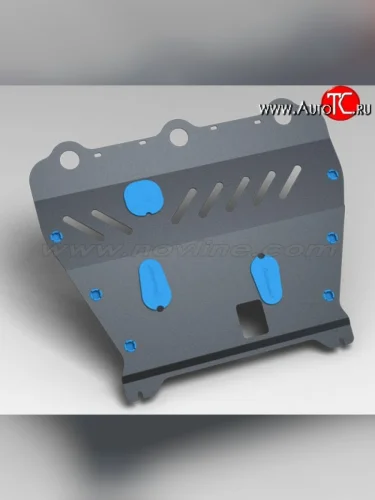 Защита картера двигателя Novline (1.6/2.0, МКПП/АКПП, 3 мм) Nissan Qashqai +2 1 J10 дорестайлинг (2008-2010)