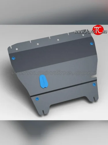 Защита картера двигателя Novline (1.6/1.8, МКПП/АКПП, 3 мм) Nissan Tiida  1 C11 (2004-2014) хэтчбэк дорестайлинг, Япония, седан рестайлинг, хэтчбек рестайлинг