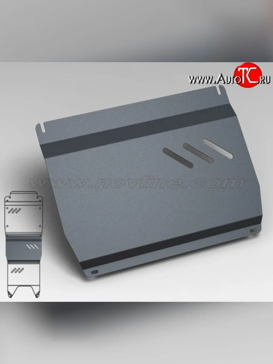 Защита коробки передач Novline (2.0/2.4/3.2, МКПП/АКПП, 2 мм) Suzuki Grand Vitara JT 5 дверей дорестайлинг (2005-2008)  в Керчи Республика Крым