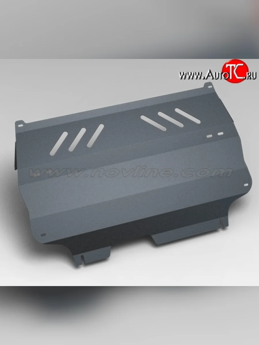 Защита картера двигателя Novline (1.6, МКПП/АКПП, 3 мм) Volkswagen Polo Mk5 6R,6C,61 седан дорестайлинг (2009-2015)  в Самаре Самарской области